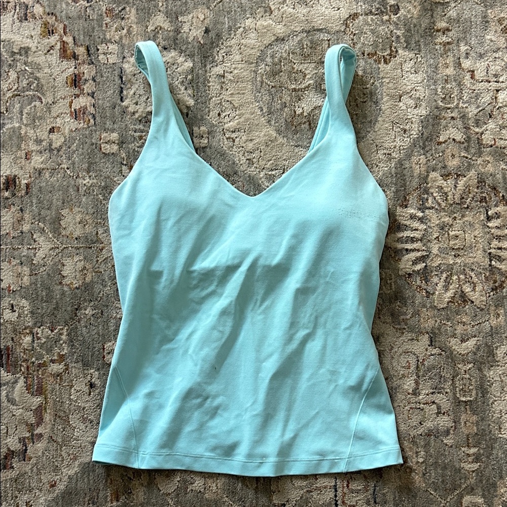 lululemon athletica full length Sky Blue tank top
